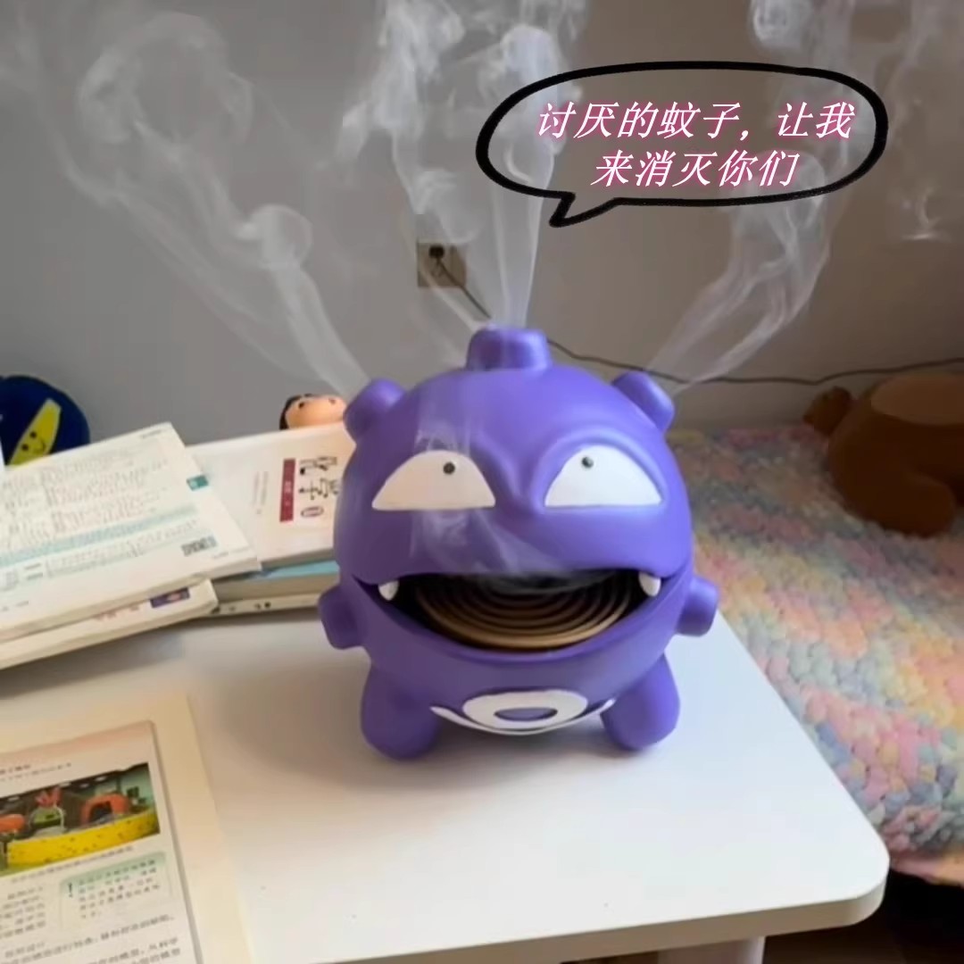 创意瓦斯弹蚊香盘盒宝可梦