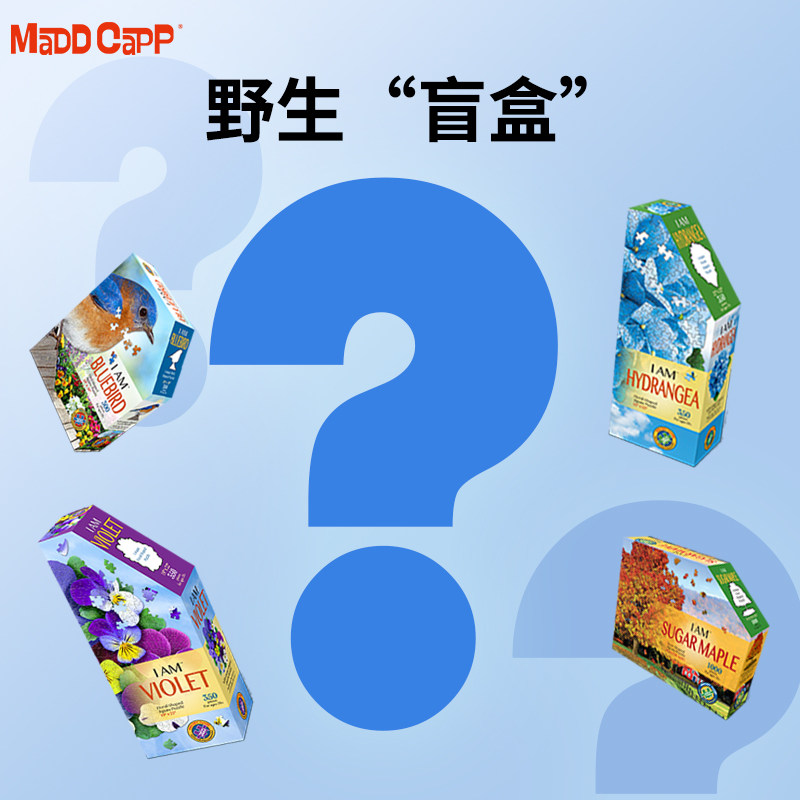 野生盲盒异形拼图300片到1000片