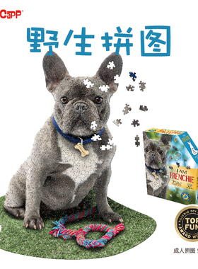 美国MADDCAPP益智拼图高难度成人解压潮玩异形野生拼图-550片法斗