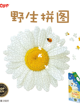 美国MADDCAPP成人解压玩具玩具高难度异形拼图-350片雏菊