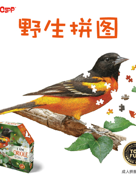 美国MADDCAPP成人解压高难度潮玩异形野生拼图-黄鹂鸟