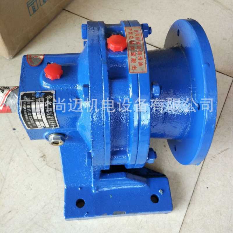 广州减速机生产厂家卧式安装双级摆线针轮减速机BWED42-121-3KW