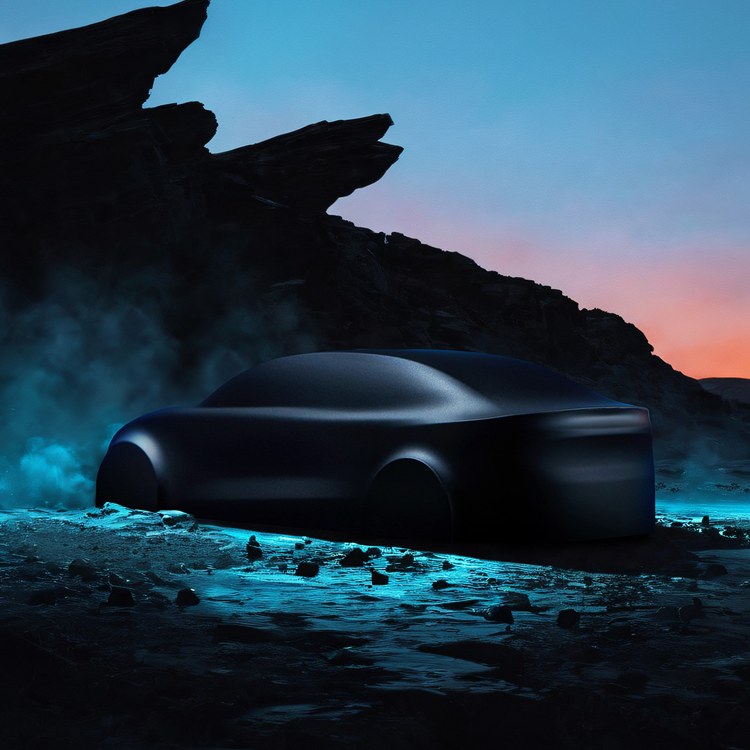 极氪极物ZEEKR  007全仿真车模1:24 摆件模型