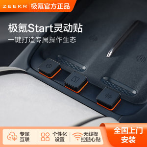 极氪官方原厂定制灵动贴适配24&25极氪007、X、7X、001、24款009