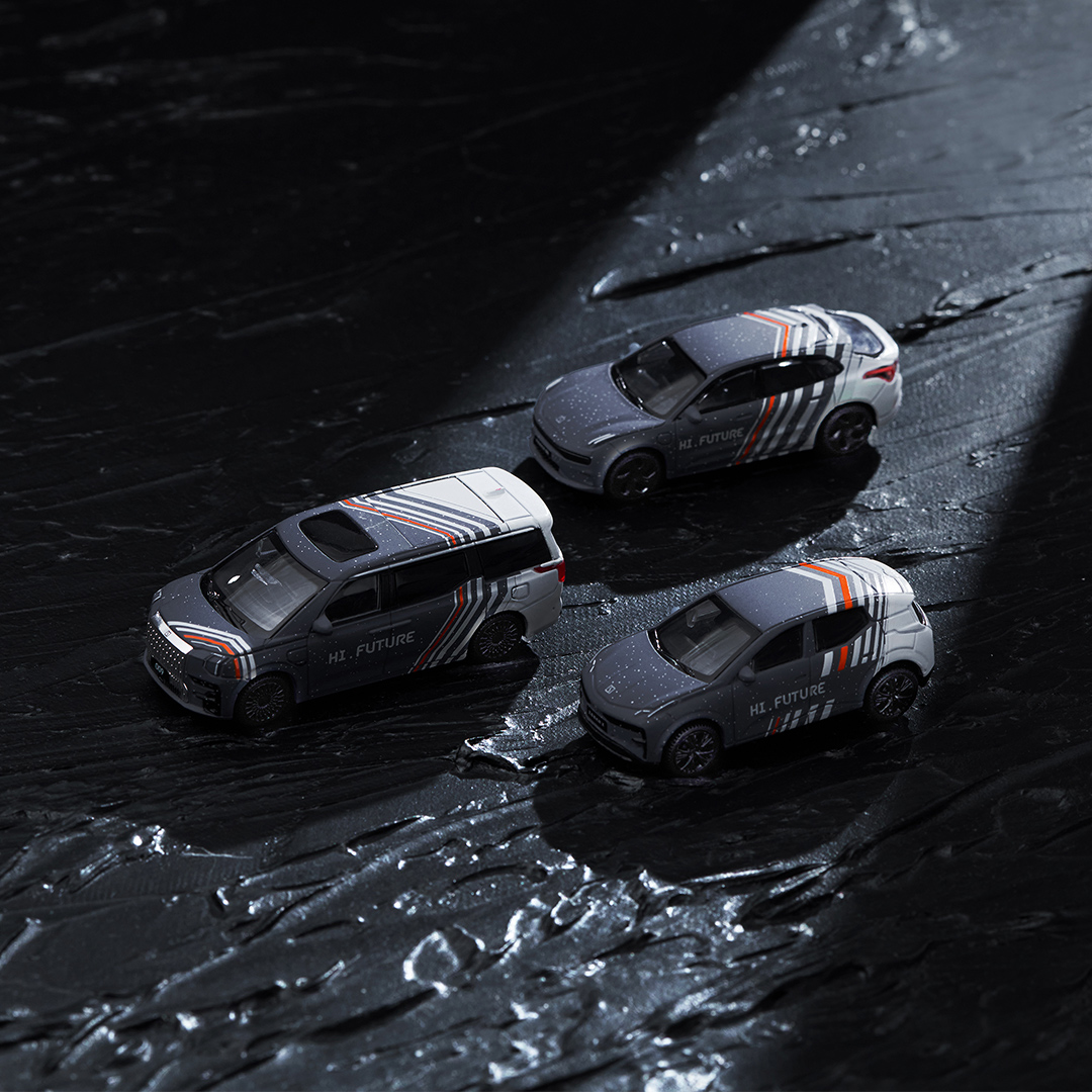 极氪极物ZEEKR 星际遐想系列 001/009/X仿真车模1:64 摆件