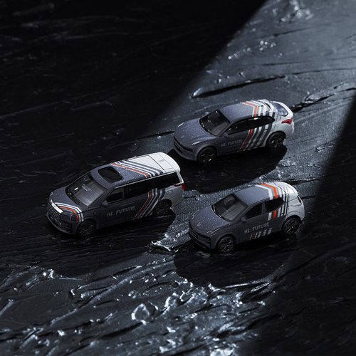 极氪极物ZEEKR 星际遐想系列 001/009/X彷真车模1:64 摆件