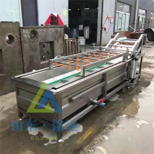 葡萄气泡清洗机净菜加工生产线火锅食材清洗机海带气泡清洗机商用
