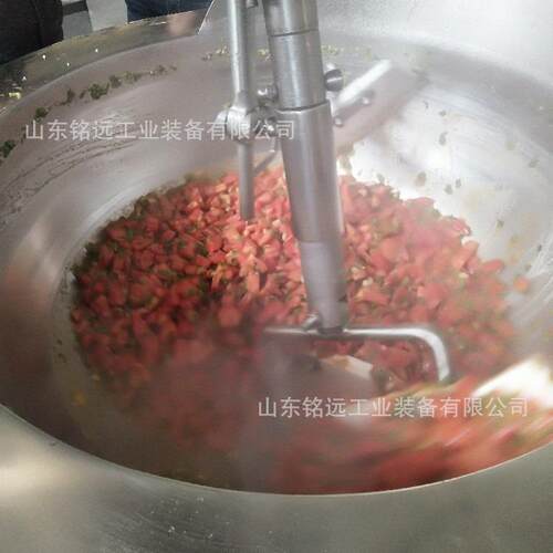 半固态调味酱炒料机小型火锅底料炒锅小型火锅底料炒锅xo酱炒酱锅