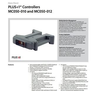 工程机械丹佛斯DANFOSS 控制器MC050系列 PLUS
