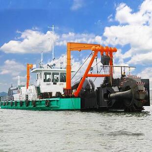 江苏斗轮式挖泥船 全自动挖泥船 河道清淤船 内河疏浚设备 挖泥船