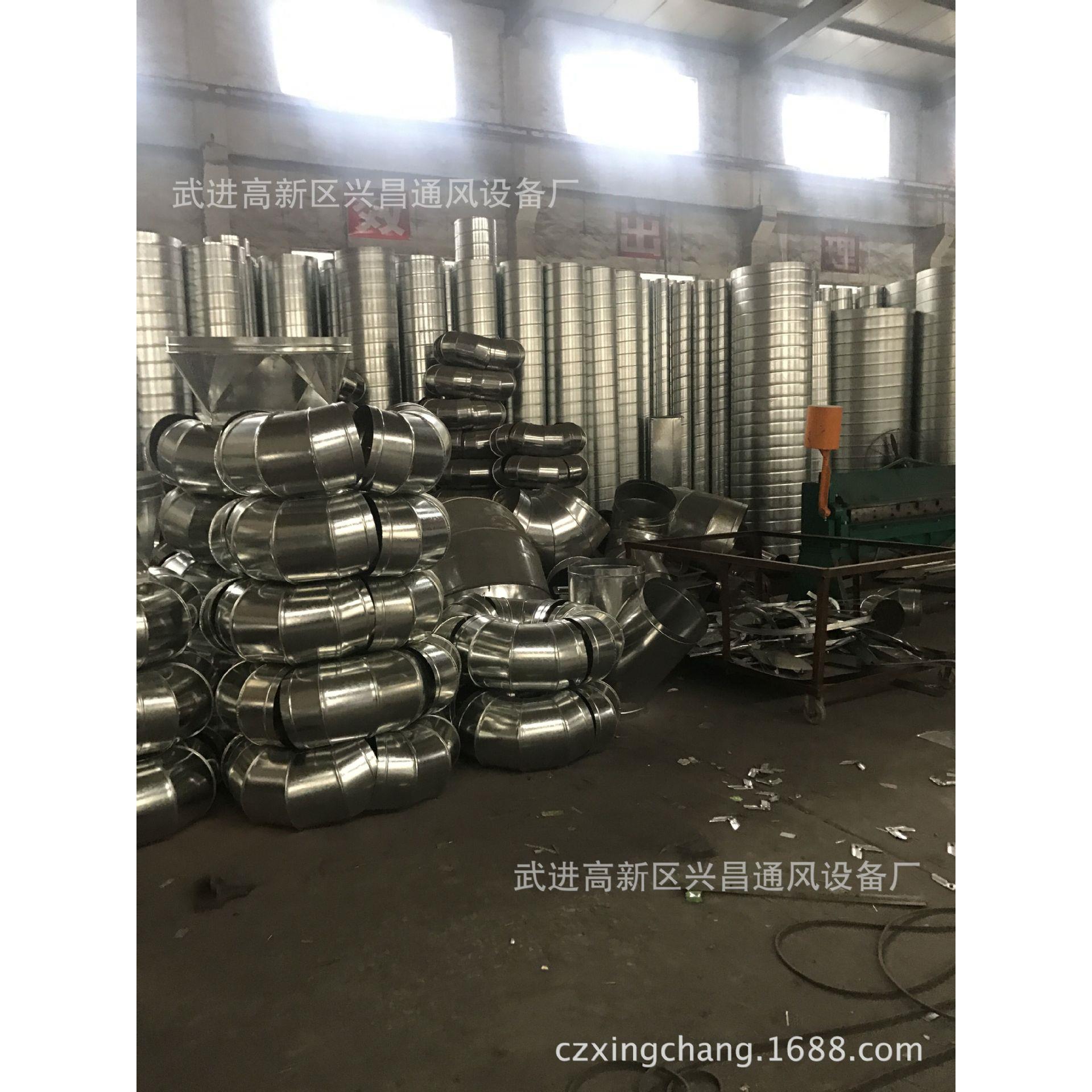 厂家热销 螺旋管 镀锌风管 白铁皮圆管