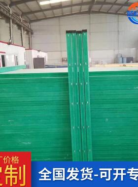 玻璃钢刺绳立柱 农场围栏FRP刺绳隔离防护栏 空心挂钩斜撑立柱