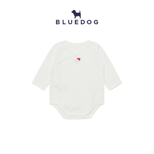 BLUEDOG 蓝狗韩国新小狗连体衣新生儿婴童宝宝长袖连体上衣