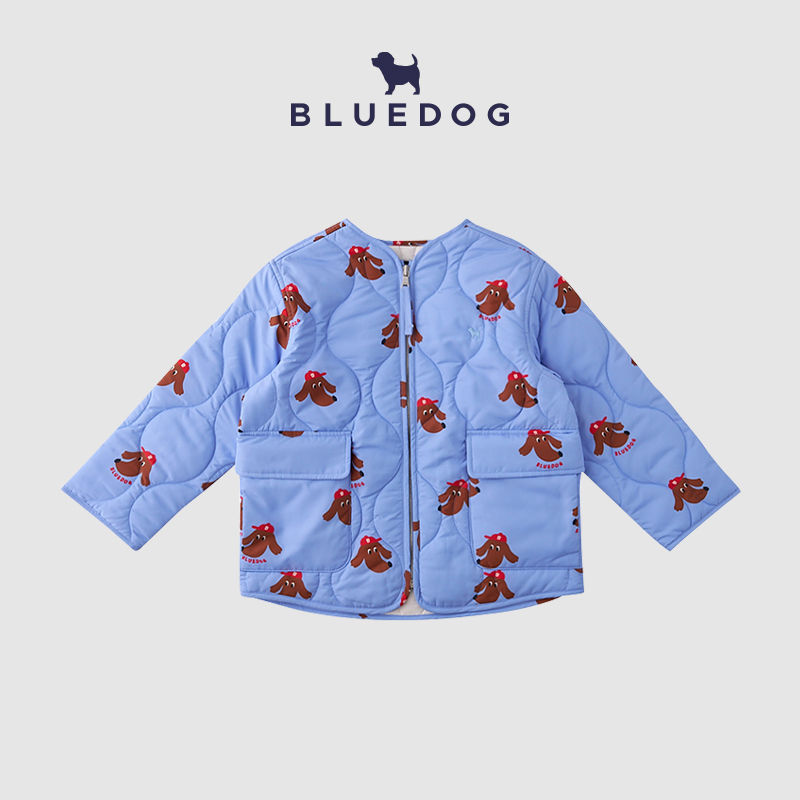 BLUEDOG韩国进口男童保暖外套