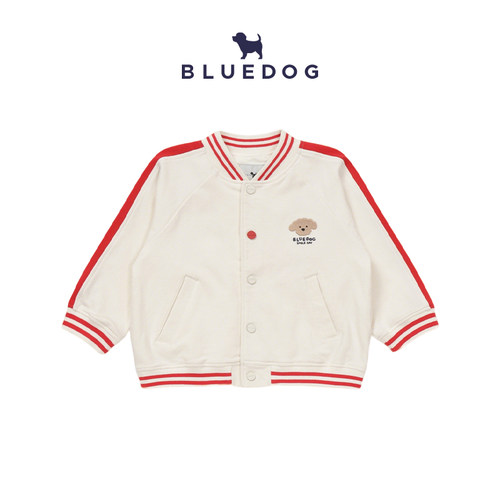 BLUEDOG卡通小狗棒球服外套
