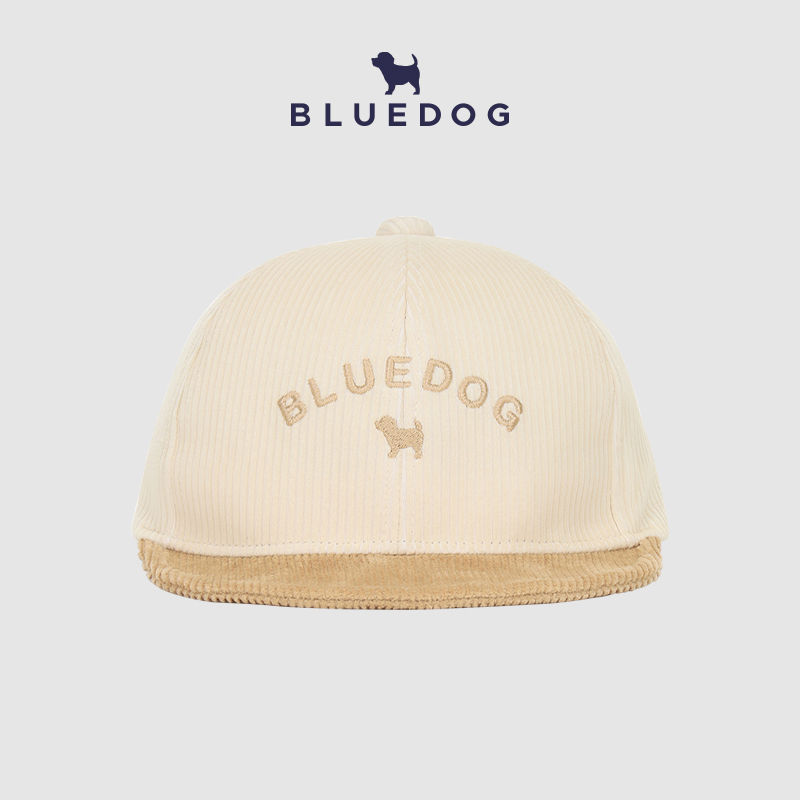 BLUEDOG韩国进口灯芯绒鸭舌帽
