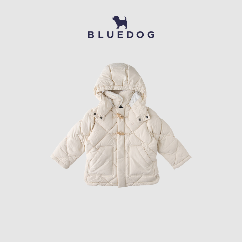 BLURDOG韩国男女童连帽羽绒服