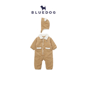 BLUEDOG 蓝狗25FW冬季 男女童灯芯绒充绒温暖柔软连身服儿童百搭