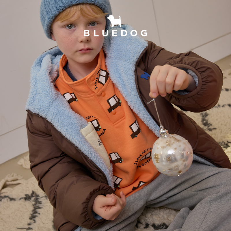 BLUEDOG百搭双面羽绒外套