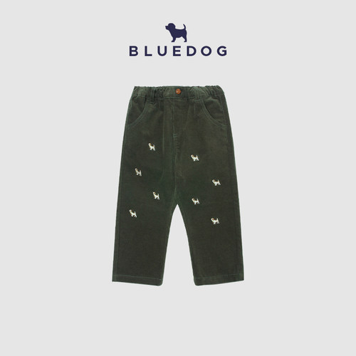 BLUEDOG韩国进口灯芯绒儿童长裤