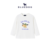 BLUEDOG蓝狗韩国春季 内搭上衣 T恤男女童春款 童装 小狗图案长袖