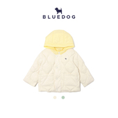 BLUEDOG 蓝狗韩国儿童羽绒外套男女童保暖轻盈宝宝防风连帽外套