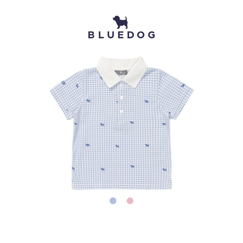 【直播专享】BLUEDOG 韩国蓝狗儿童短袖T恤夏季户外休闲上衣