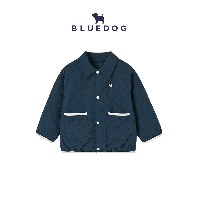 蓝狗25FW初冬可爱宽松绗缝外套