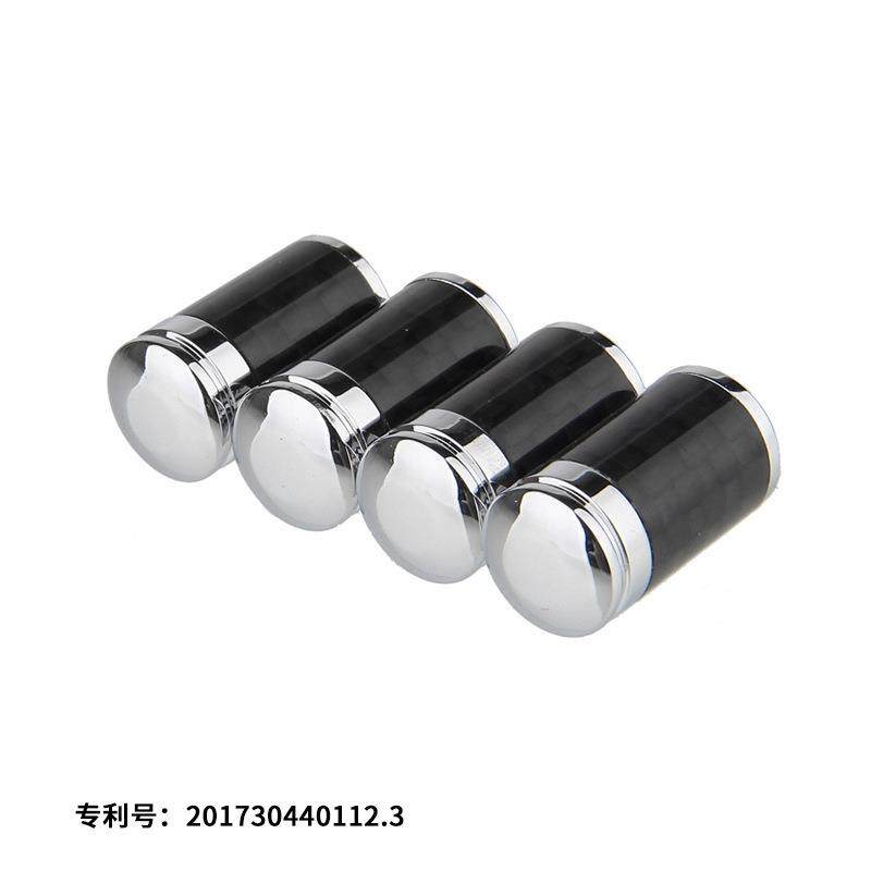 汽车摩托车通用款气门嘴碳纤维加长气门芯帽盖轮胎气嘴装饰