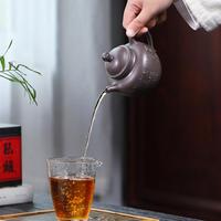 直播宜興原礦天青泥全手工紫砂壺鳳鳴禪音掇球茶壺