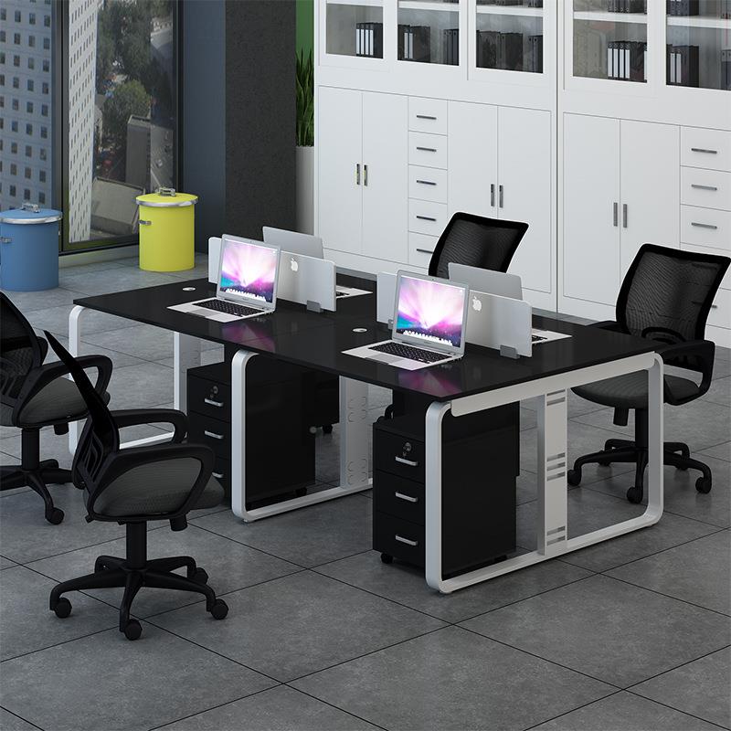 职办公桌工位隔员工台式电脑办员公桌椅组合简约无品牌/断职员办