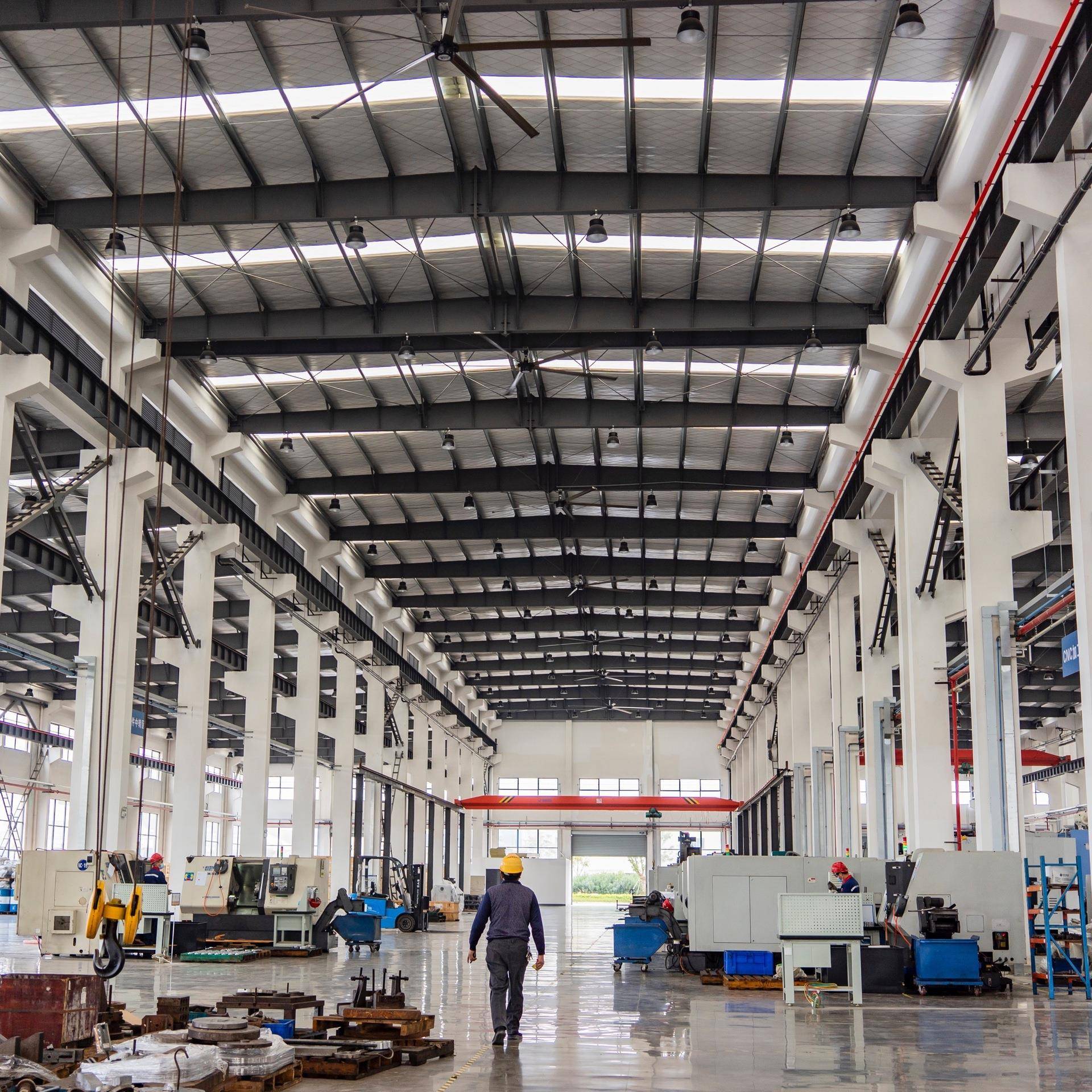 超扇大型永磁仓风车间库厂房通风降温OOD功率节能7米3大工业大吊