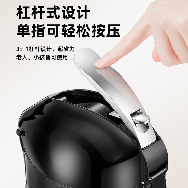 新款保厚气压kx5656温壶按压式大容量家用式保温瓶带加吸管热水瓶
