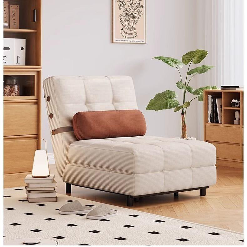 古灯芯能绒折叠沙发床小户型客厅复多功两用单发双人沙床现代HXH