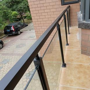 3护04磨方管外卡砂家槽ARM楼梯扶手走廊平台不锈钢立柱装 户外阳台