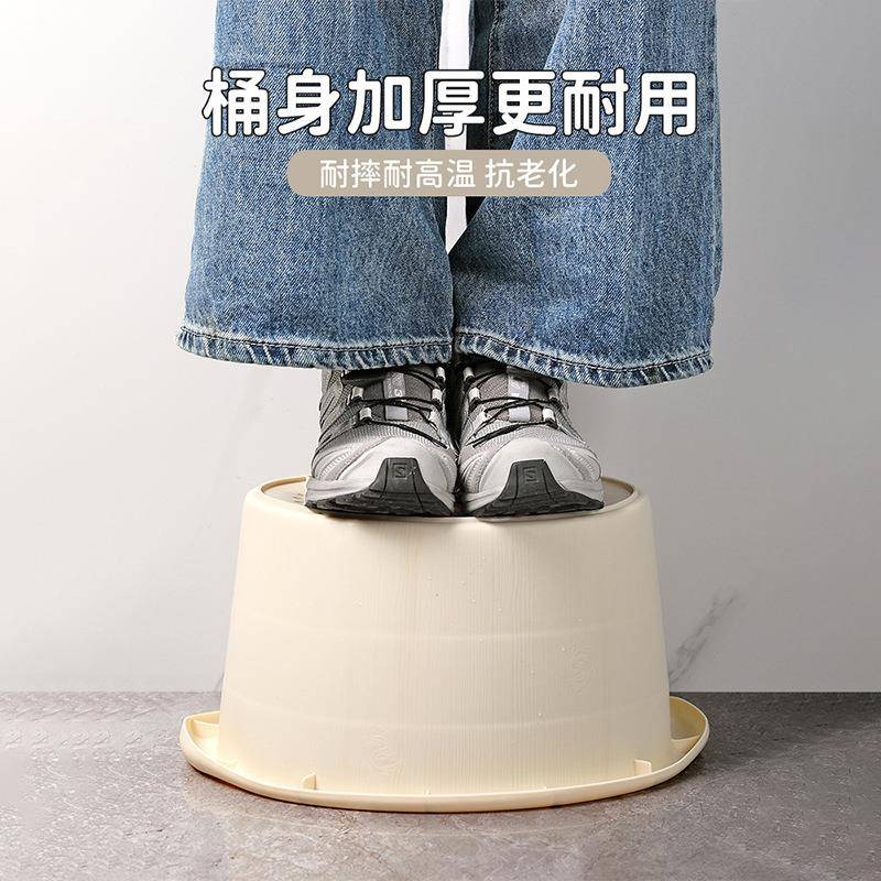 盆泡脚洗桶塑料足疗足浴盆沐足按摩加厚脚盆家用泡脚美HLD桶甲店