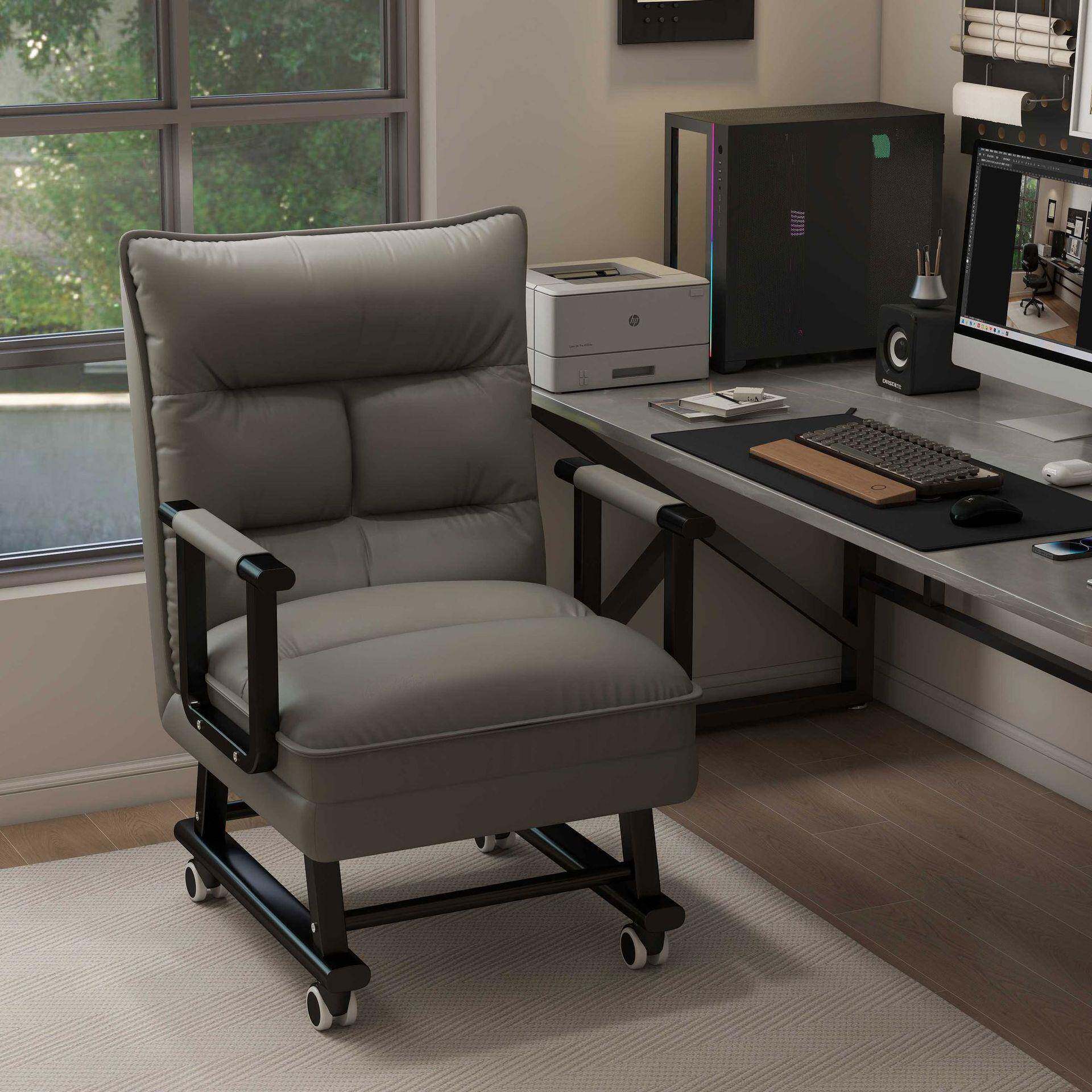 躺椅折叠人休午睡座椅单无品牌/床躺懒人办公室午坐两用椅电脑椅