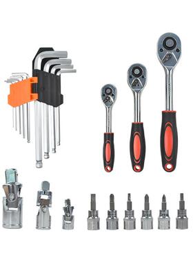 VNL车50件套套装棘1轮扳手合万用修车汽修多功能汽修理维修组工具