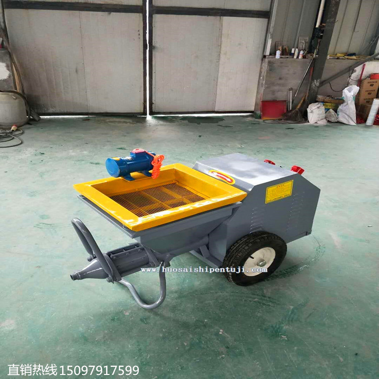 我爱发明砂浆喷涂机自动粉墙