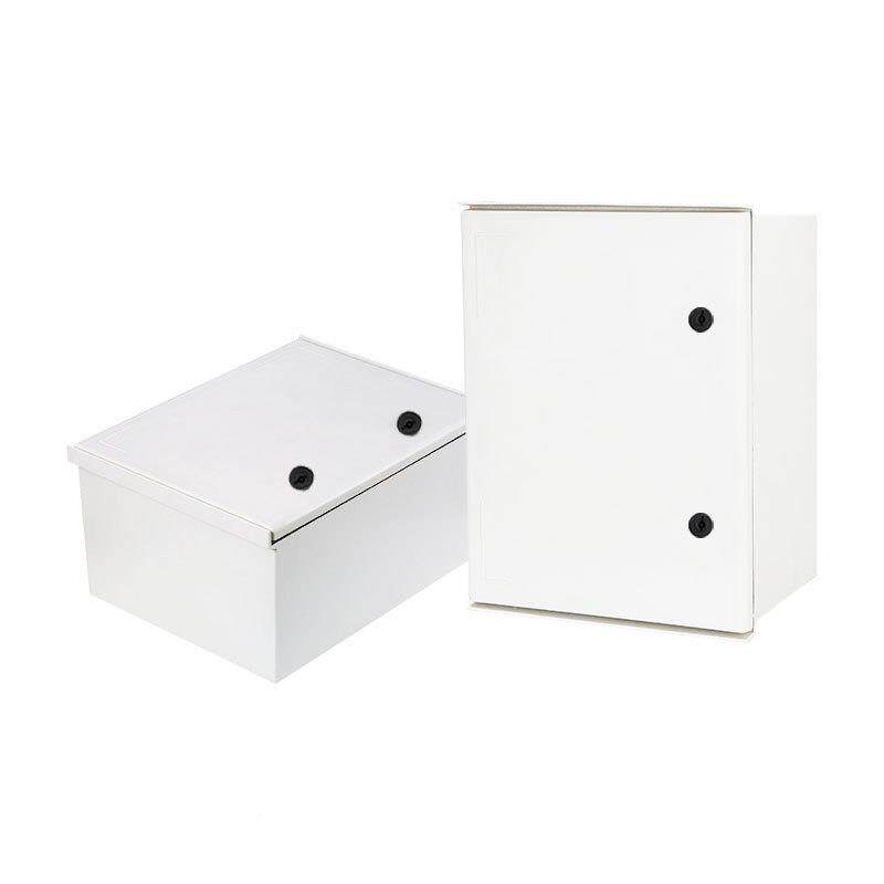 SM制C玻璃纤维箱防水箱户玻璃钢封密箱带锁塑300-250-外钢开关电