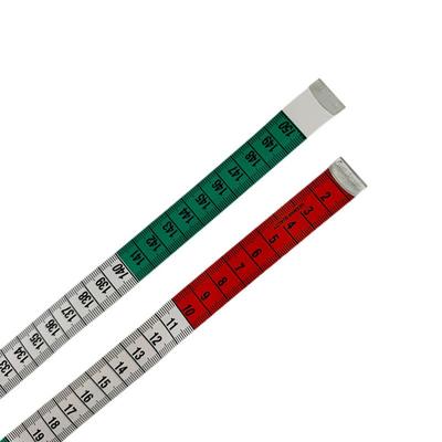 直销新款软尺量三围卷尺1.5米不带纽扣彩色宽皮尺裁缝量衣尺