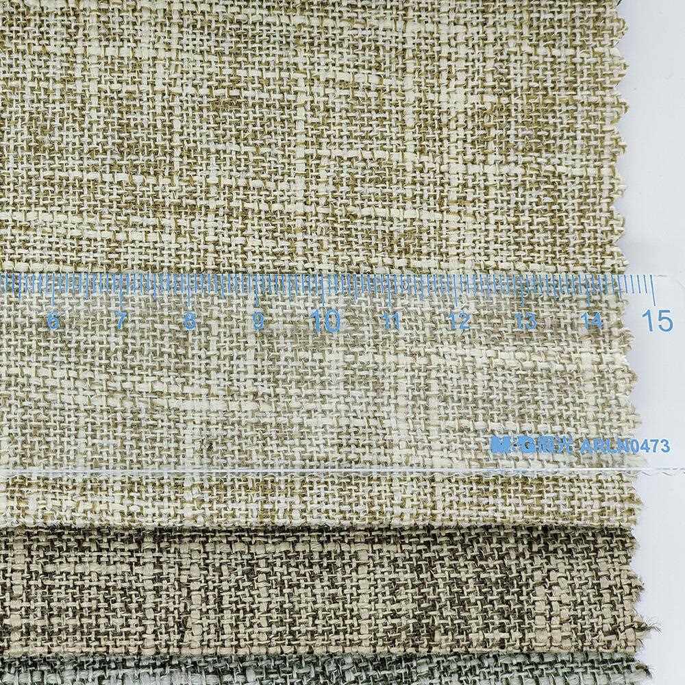 新款直销竹节麻大肚纱亚麻布料棉麻面料桌布软包盐包抱枕车套沙发