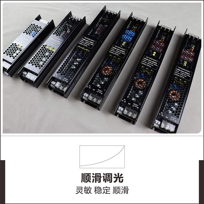110V转DC12V200W常用款可控硅0-10V恒压LED灯箱调光开关电源驱动