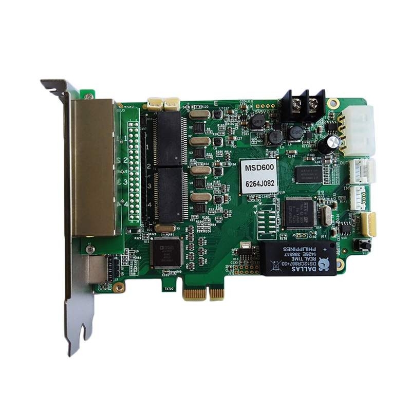诺瓦MSD600发送卡LED全彩显示屏控制卡USB接口控制多台级联MRV336