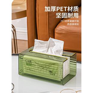 洗脸巾收纳盒高颜值家用纸巾盒商用轻奢风厨房倒挂盒 抽纸盒壁挂式