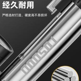 脚踩打气筒自行车家用高压便携不锈钢充气泵电动电瓶车气管子篮球