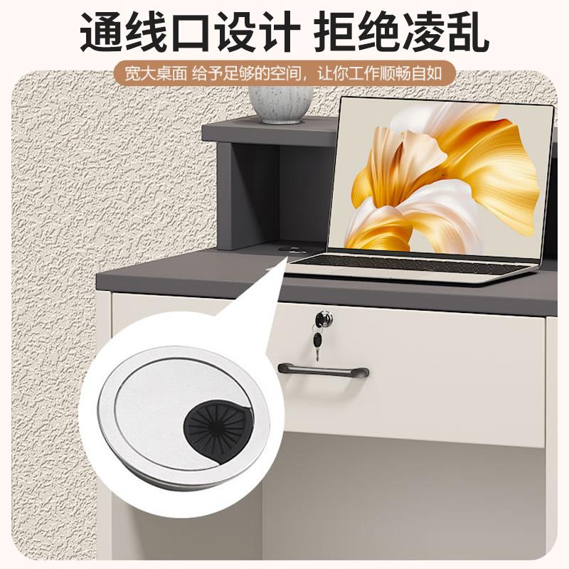 服装店收银台店铺小型吧台桌女装店前台接待台小型收银台店铺柜台