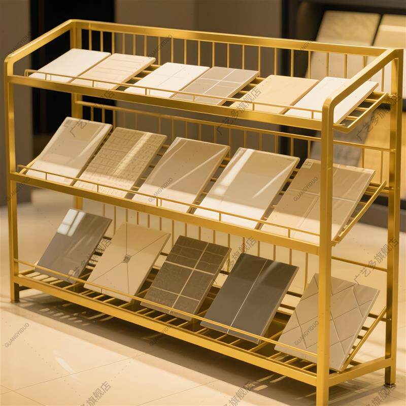 木地板展示架多功能墙布挂壁瓷砖展架衣橱色样板收纳货架展示柜