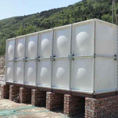 玻璃钢水箱消防储水专用地下室长方形组合拼接大型模压保温水箱