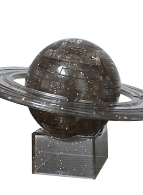 3d拼图星球宇宙diy材料包塑料水晶模型创意小装饰摆件女生日礼物